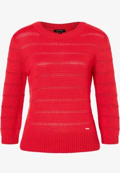 Fashion Ajour Pullover, soft red, Frühjahrs-Kollektion Pullover - Strick