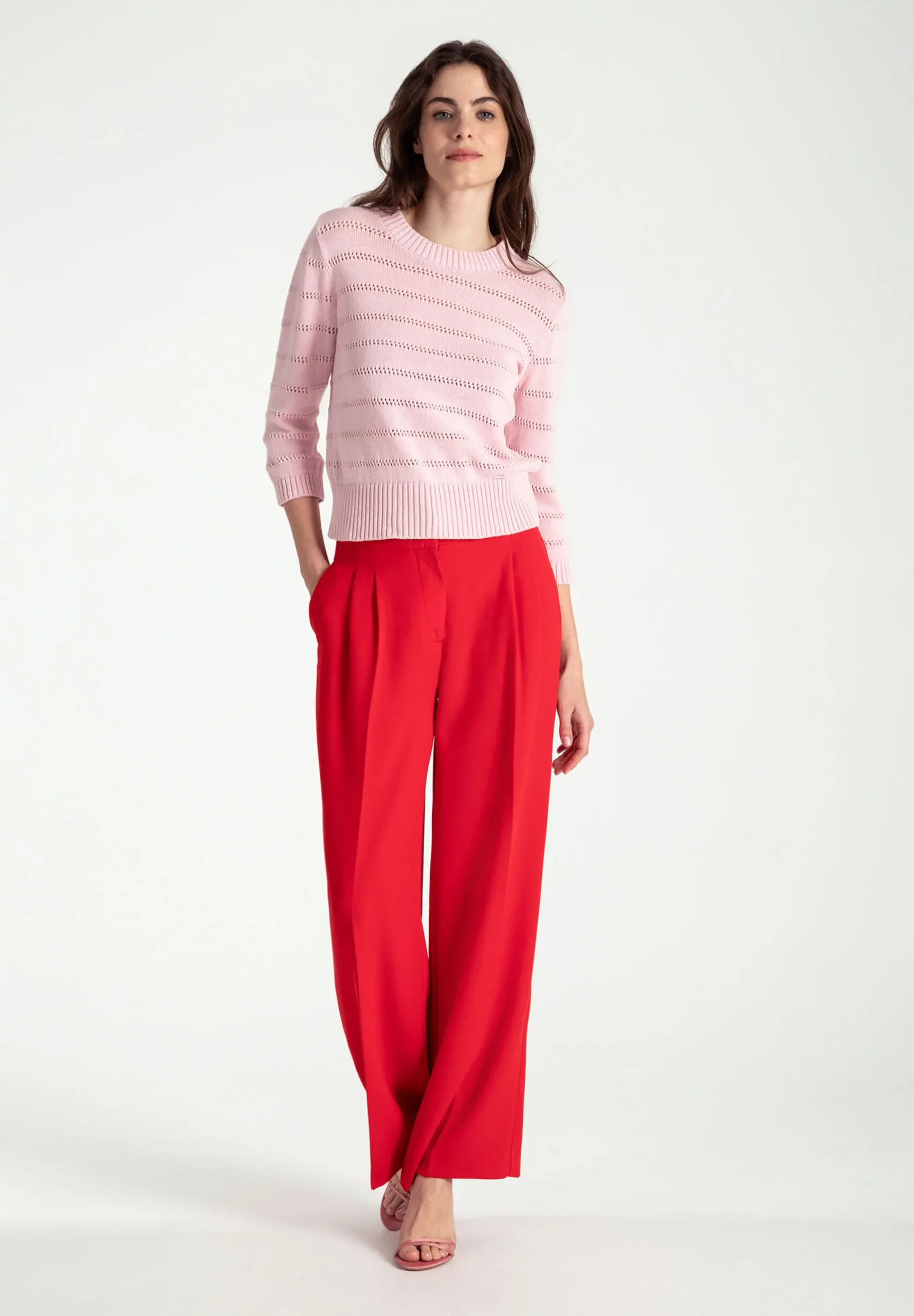 Best Ajour Pullover, sorbet rose, Frühjahrs-Kollektion Pullover - Strick