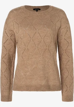 Hot Ajour-Pullover, macchiato, Herbst-Kollektion Pullover - Strick