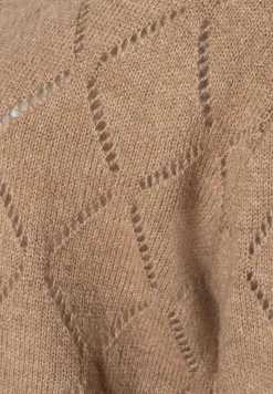 Hot Ajour-Pullover, macchiato, Herbst-Kollektion Pullover - Strick