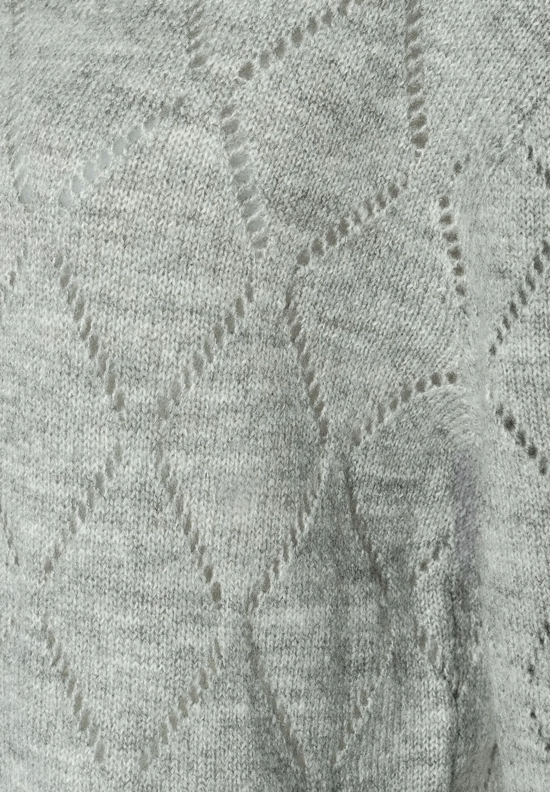 Outlet Ajour-Pullover, melange, Herbst-Kollektion Pullover - Strick