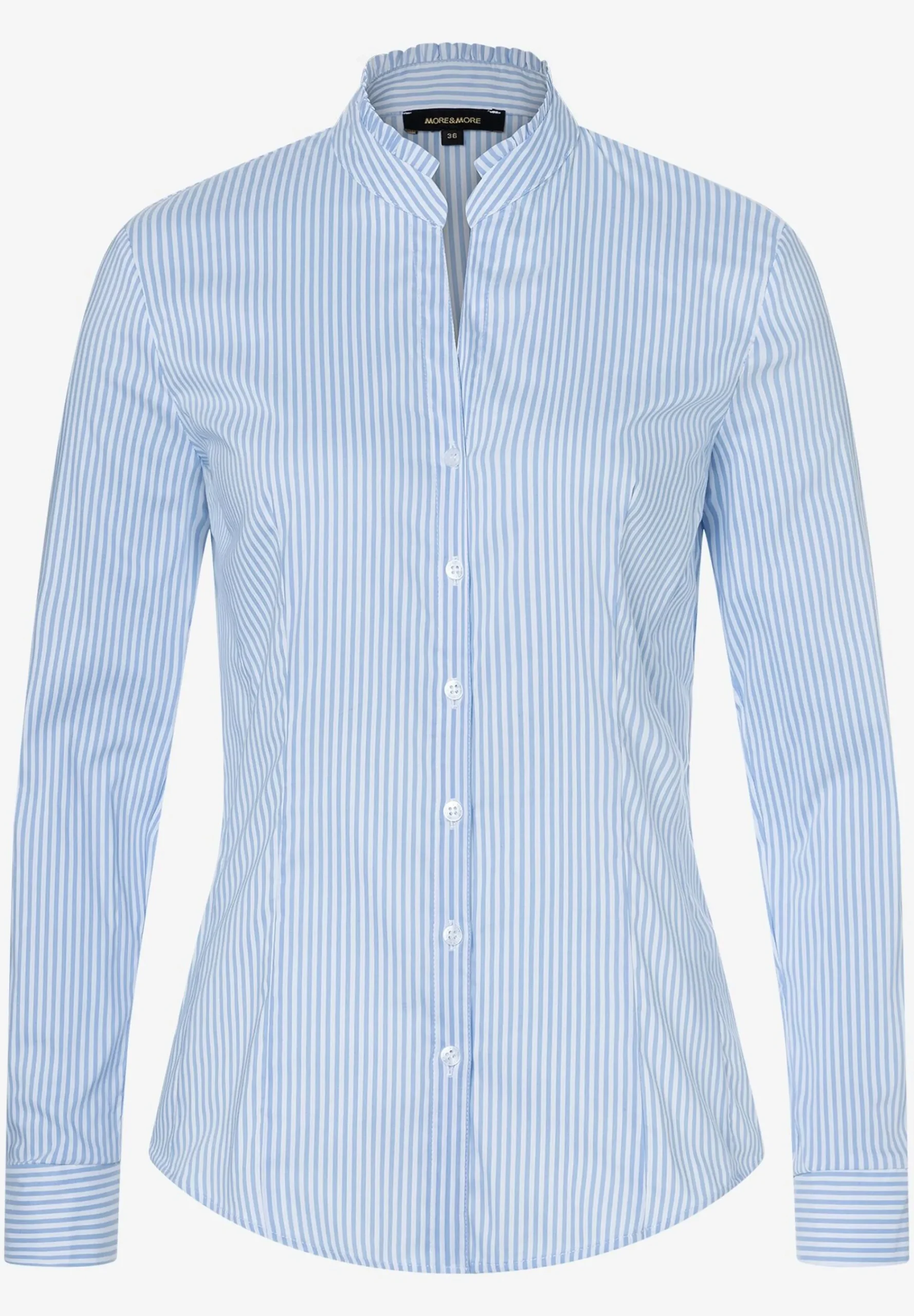 Clearance Baumwoll/Stretch Bluse, gestreift, Frühjahrs-Kollektion Blusen