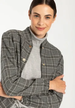 Clearance Blouson, kariert, Herbst-Kollektion Blazer