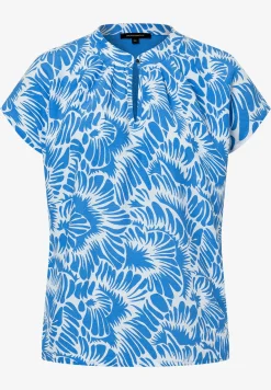 Fashion Blusenshirt, blau/weiß, Frühjahrs-Kollektion T-shirts - Tops