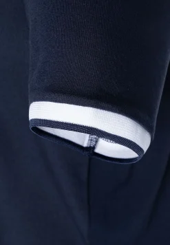 Discount Blusenshirt mit Kontrastabschlüssen, /weiß, Frühjahrs-Kollektion T-shirts - Tops