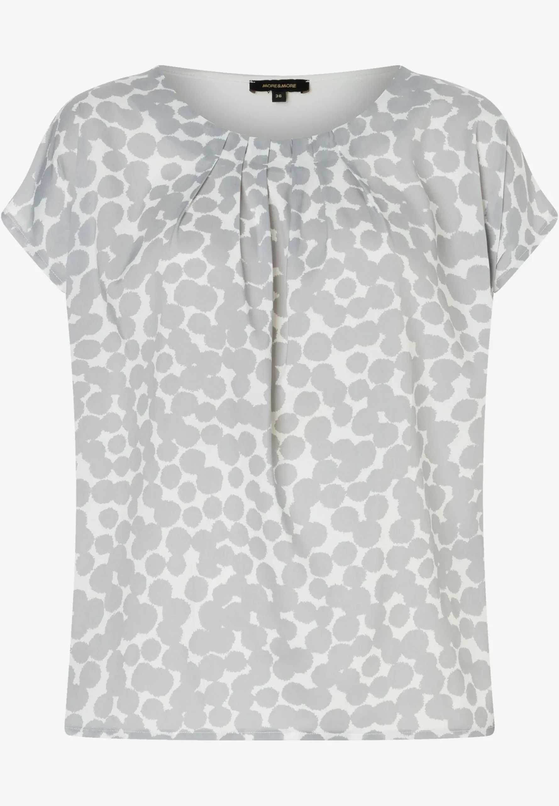 Best Blusenshirt mit Tupfenprint, /weiß, Frühjahrs-Kollektion T-shirts - Tops