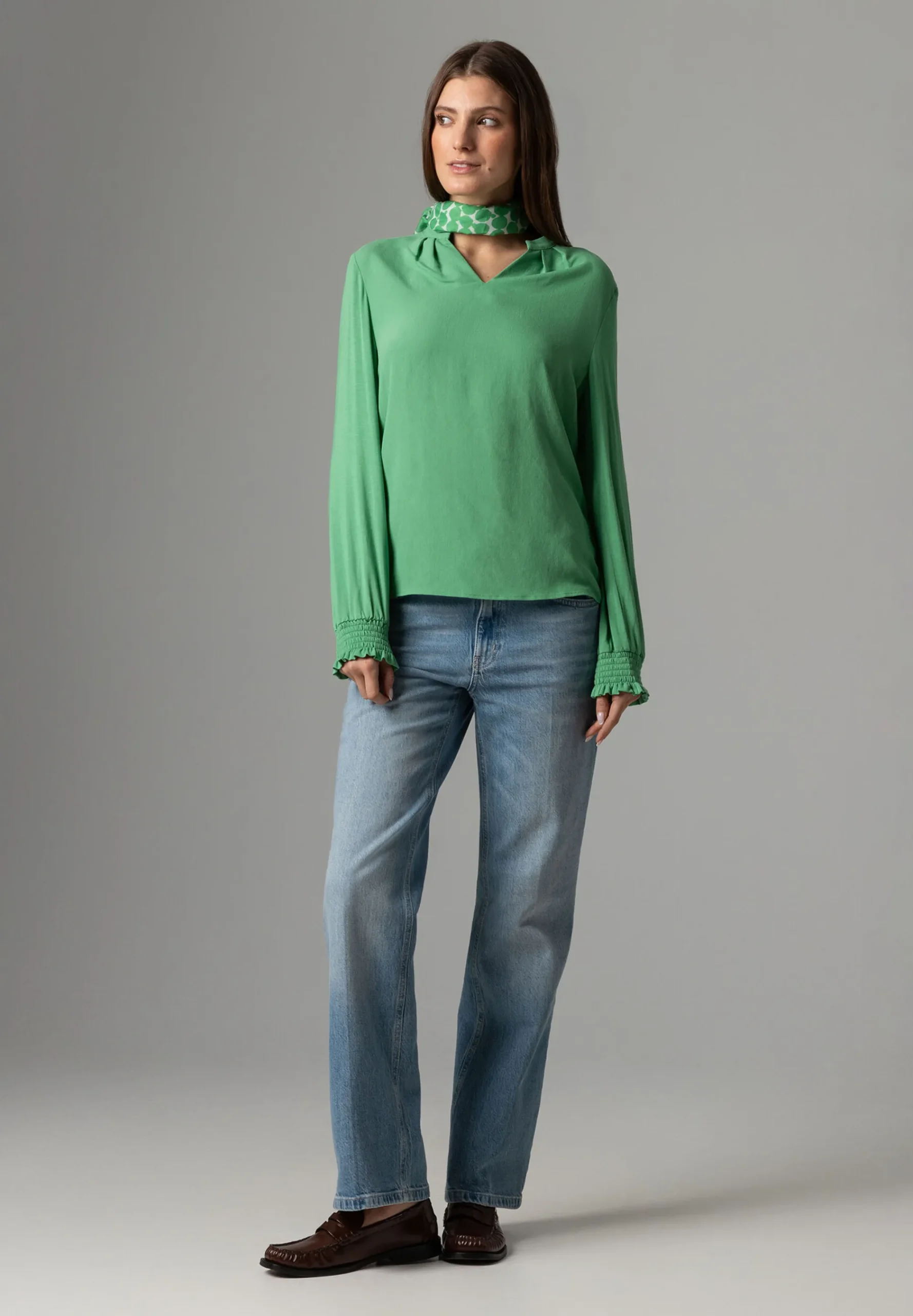 Best Blusenshirt, soft warm green, Frühjahrs-Kollektion T-shirts - Tops