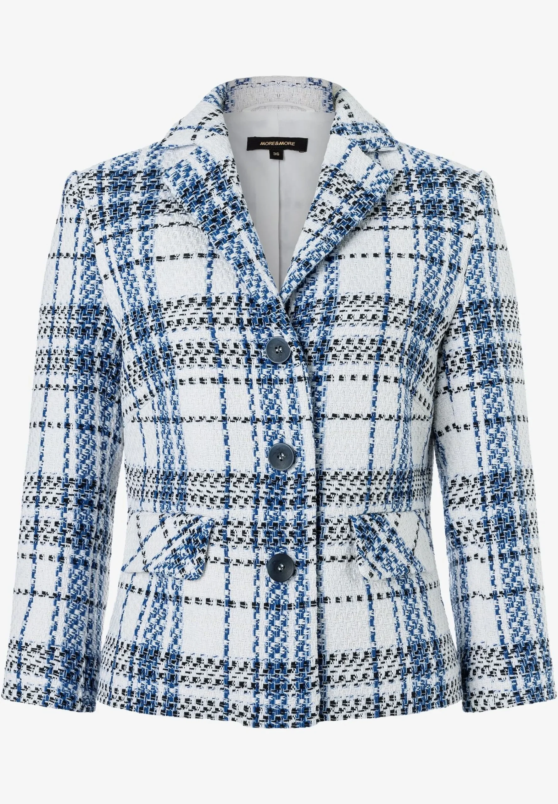 Best Bouclé Jacke, kariert, Frühjahrs-Kollektion Blazer