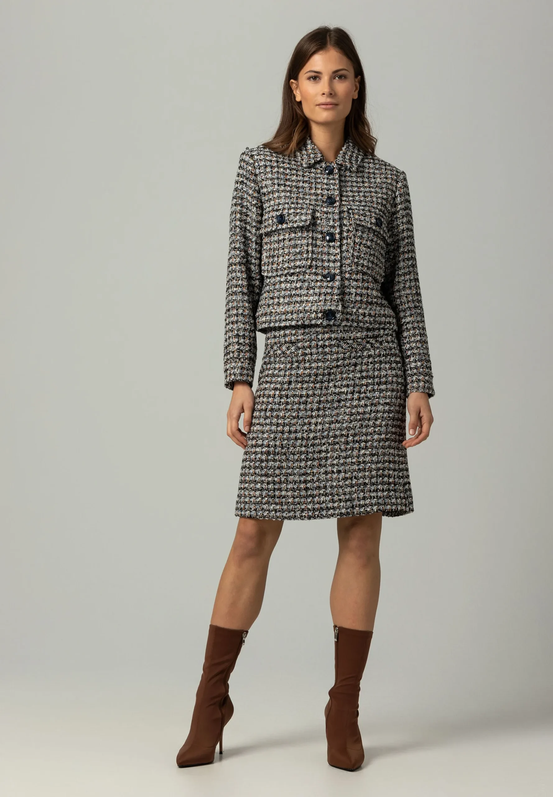 Sale Bouclé Jacke, Winter-Kollektion Blazer