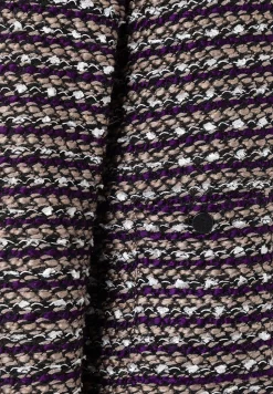 Outlet Bouclé Jerseyjacke, Herbst-Kollektion Blazer