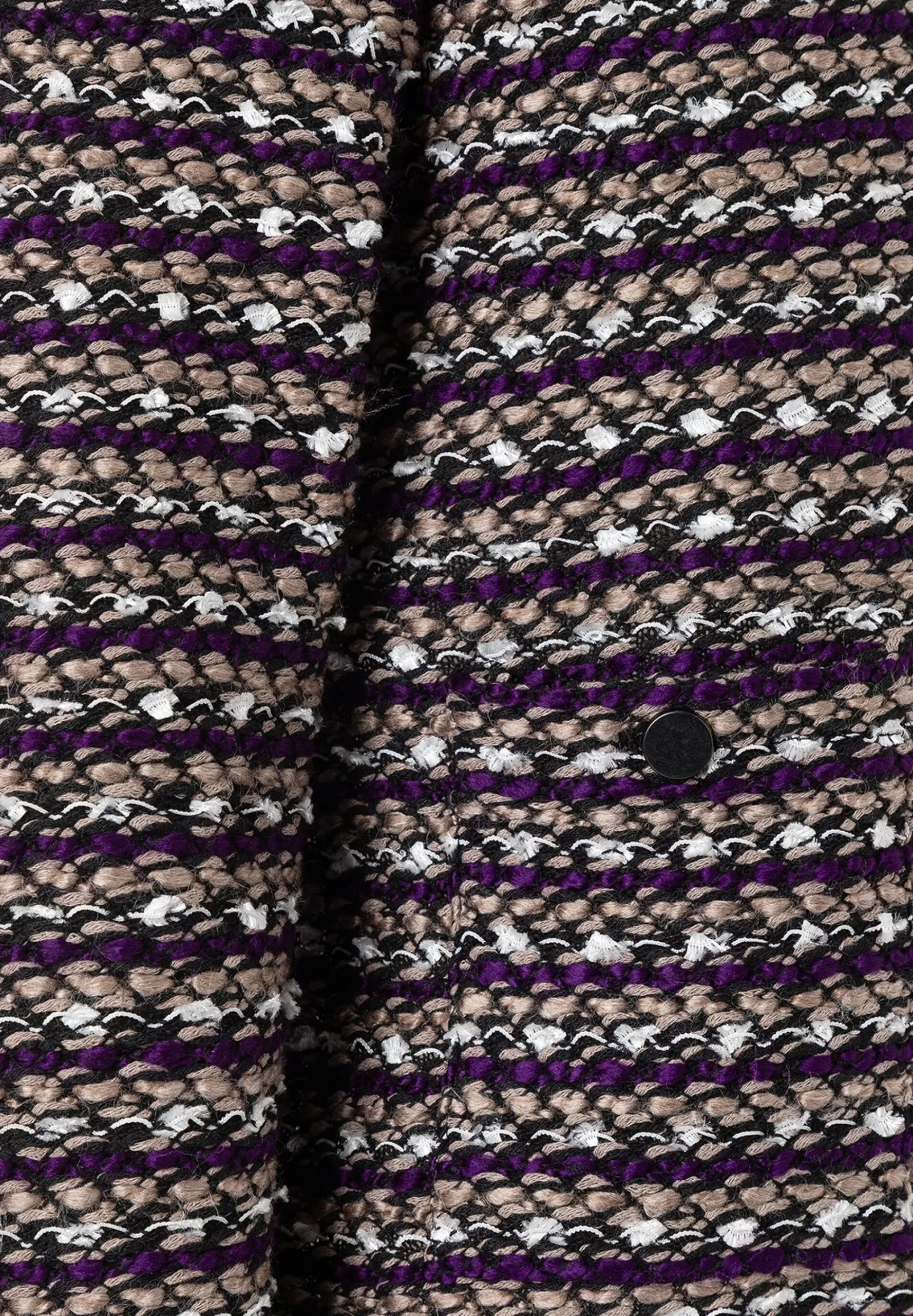 Outlet Bouclé Jerseyjacke, Herbst-Kollektion Blazer