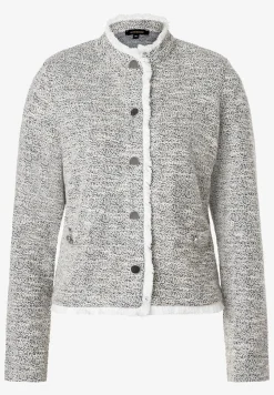 Discount Bouclé Jerseyjacke, Herbst-Kollektion Blazer