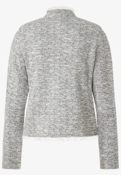 Discount Bouclé Jerseyjacke, Herbst-Kollektion Blazer