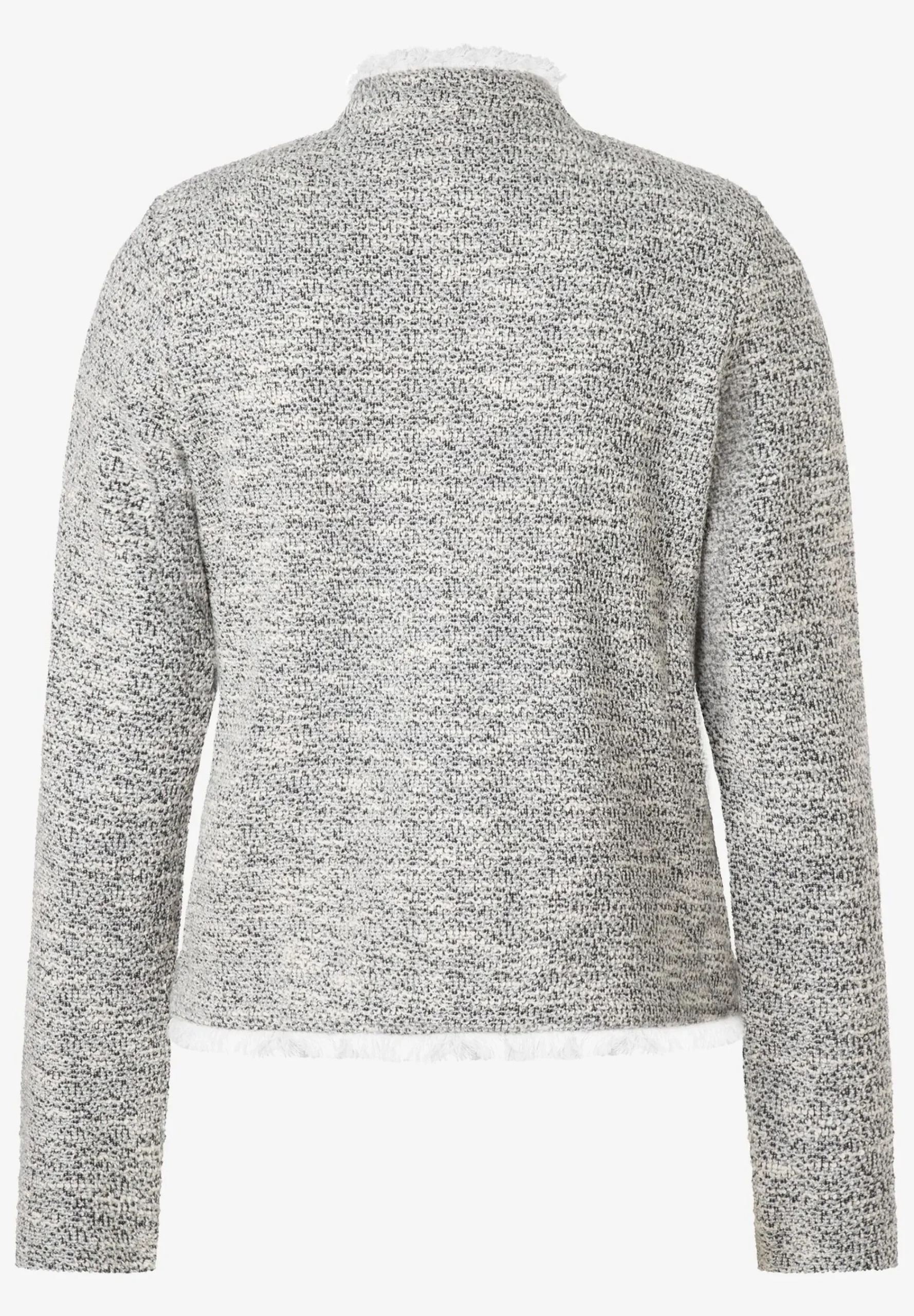 Discount Bouclé Jerseyjacke, Herbst-Kollektion Blazer