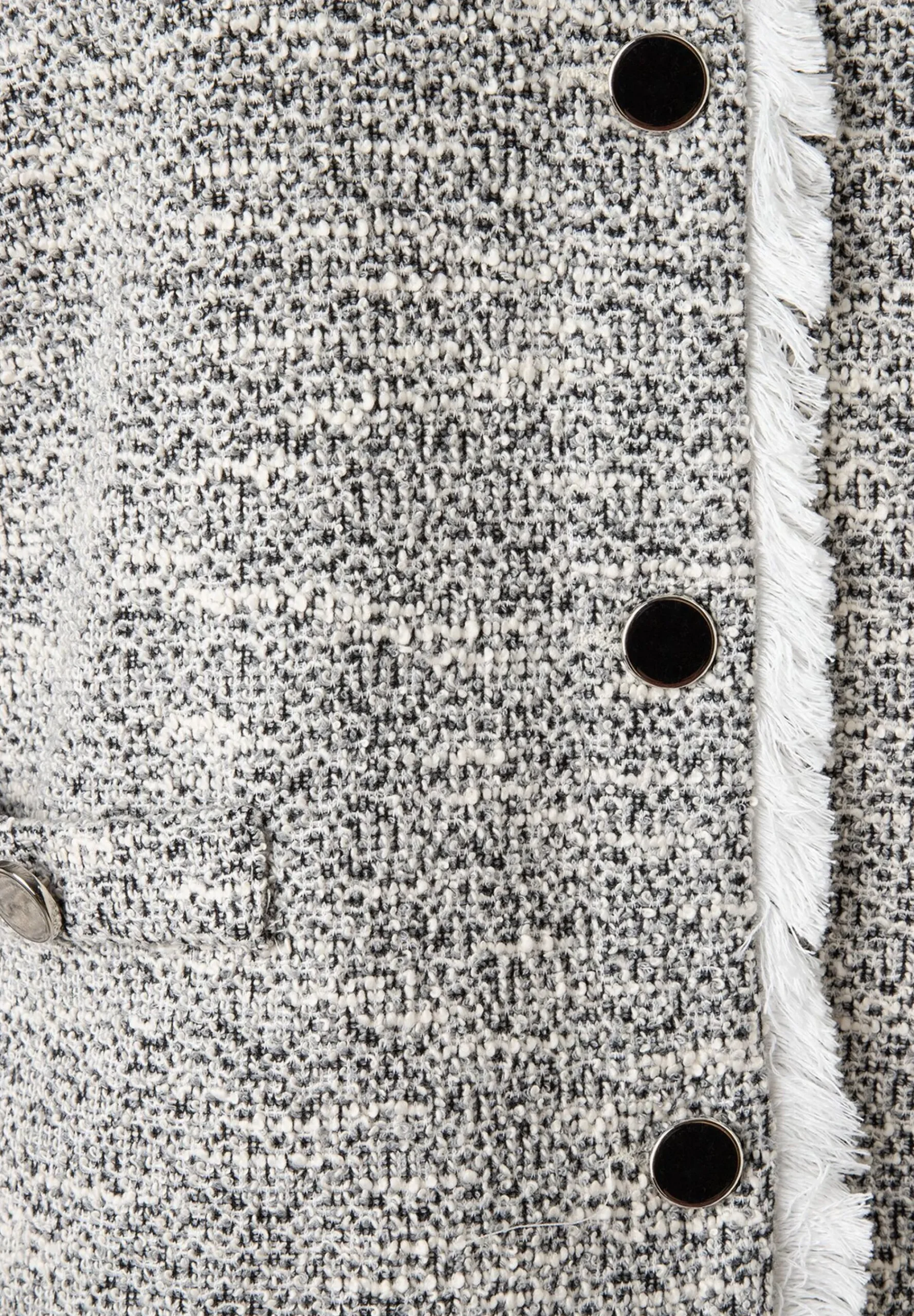 Discount Bouclé Jerseyjacke, Herbst-Kollektion Blazer