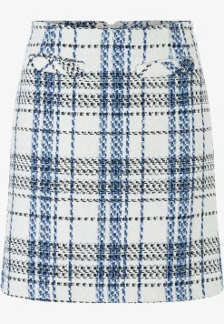 Sale Bouclé Rock, kariert, Frühjahrs-Kollektion Röcke