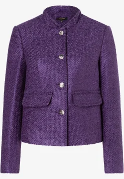 Discount Bouclé-Blazer, pure purple, Herbst-Kollektion Blazer