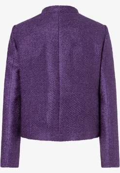 Discount Bouclé-Blazer, pure purple, Herbst-Kollektion Blazer
