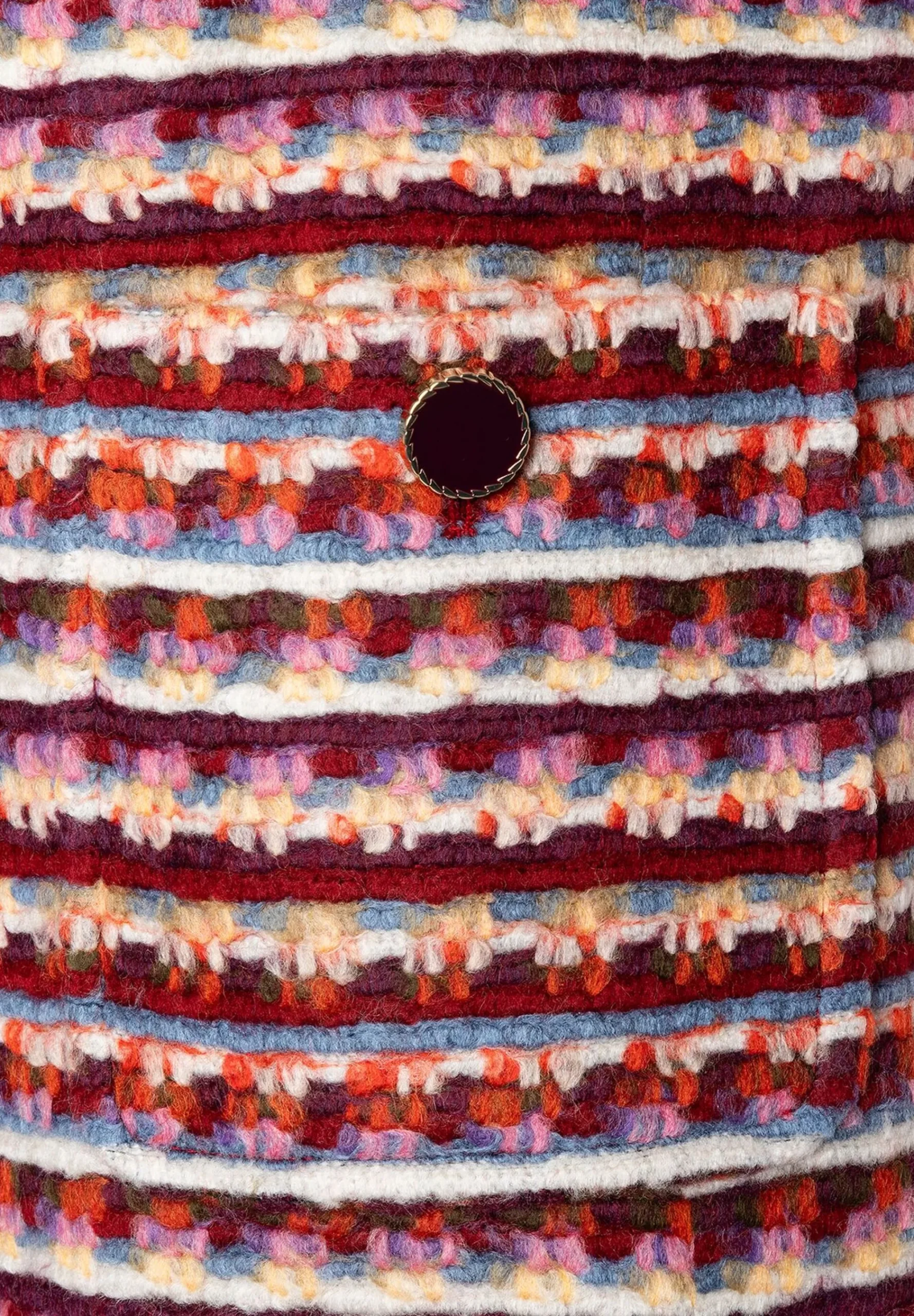 Clearance Bouclé-Jacke lang, Herbst-Kollektion Blazer