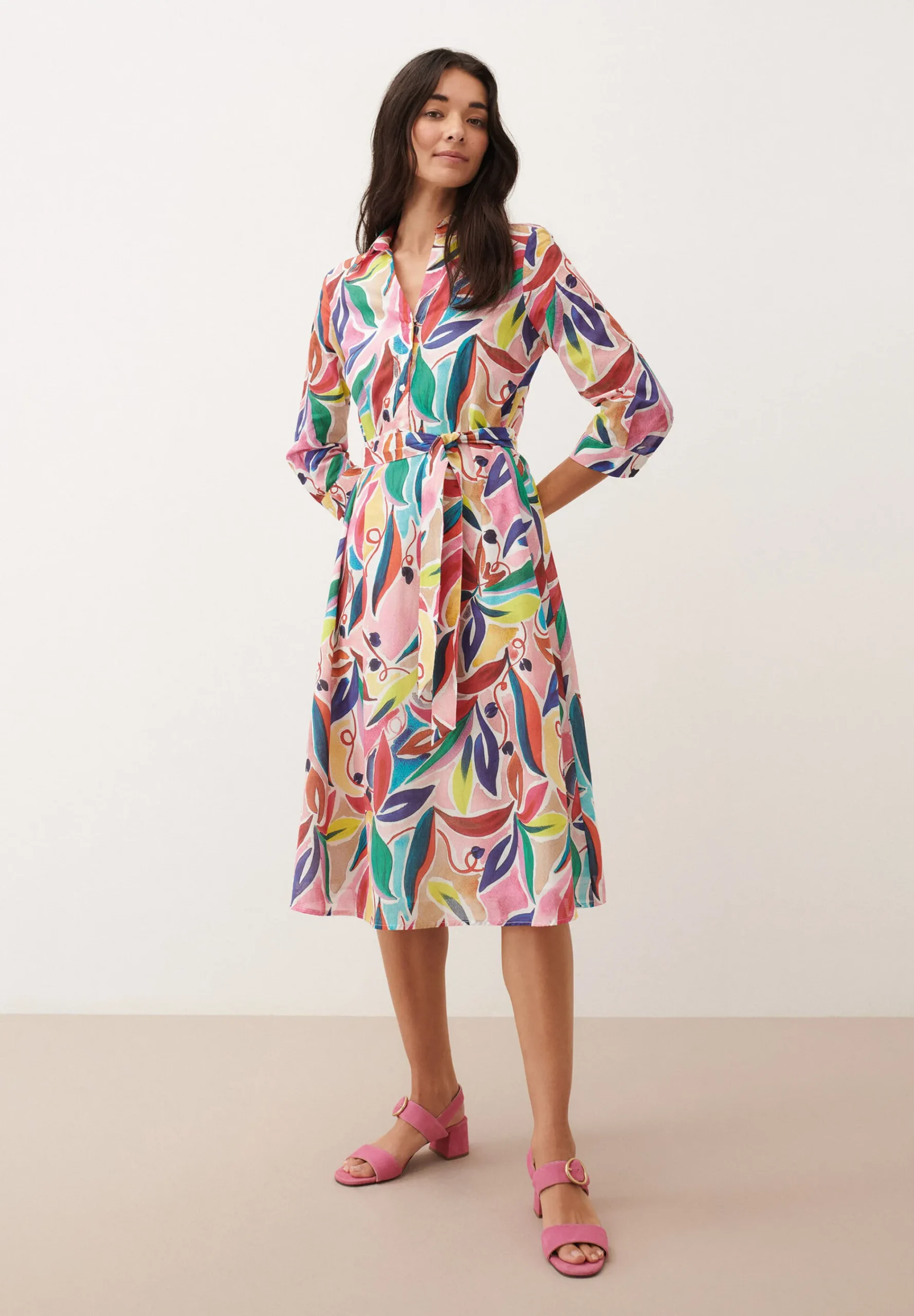 New buntes Printkleid, Frühjahrs-Kollektion Kleider - Jumpsuits