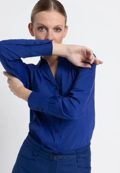 Online Businessbluse BILLA, gitanes blue, Frühjahrs-Kollektion Blusen