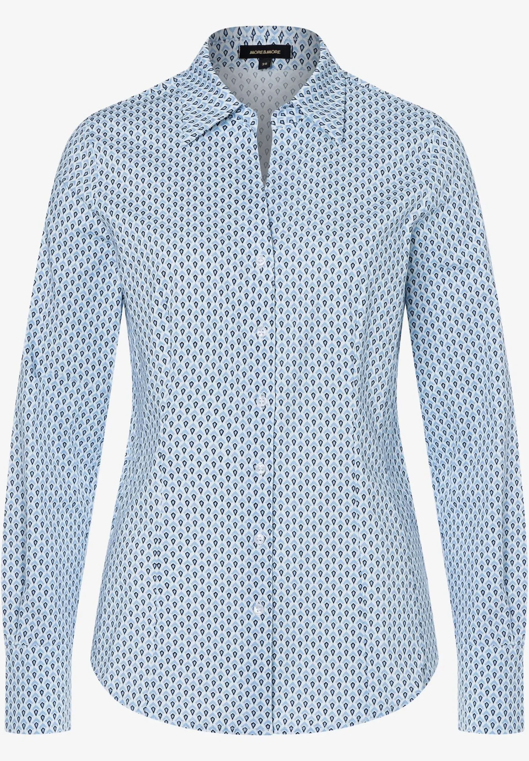 New Businessbluse mit Minimal-Print, Frühjahrs-Kollektion Blusen