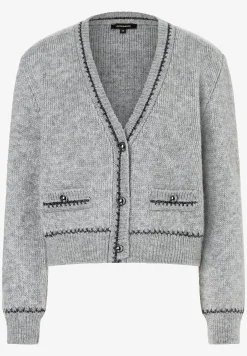 Discount Cardigan mit Lurex-Detail, melange, Winter-Kollektion Pullover - Strick