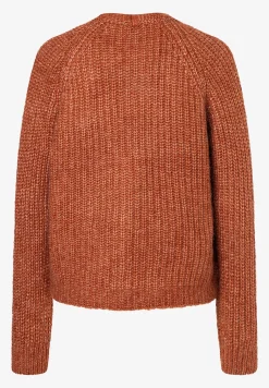 Sale Cardigan, rusty brown melange, Winter-Kollektion Pullover - Strick