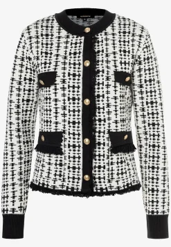 New Cardigan, /weiß Muster, Frühjahrs-Kollektion Pullover - Strick