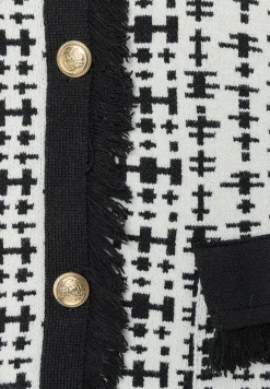 New Cardigan, /weiß Muster, Frühjahrs-Kollektion Pullover - Strick