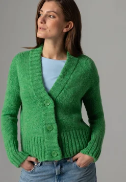 Online Cardigan, soft warm green, Frühjahrs-Kollektion Pullover - Strick