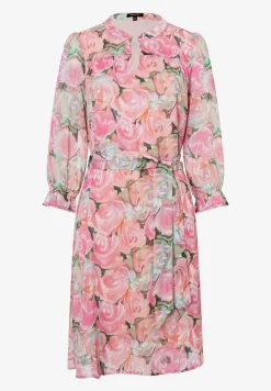 Clearance Chiffonkleid, Rosenprint, Sommer-Kollektion Kleider - Jumpsuits