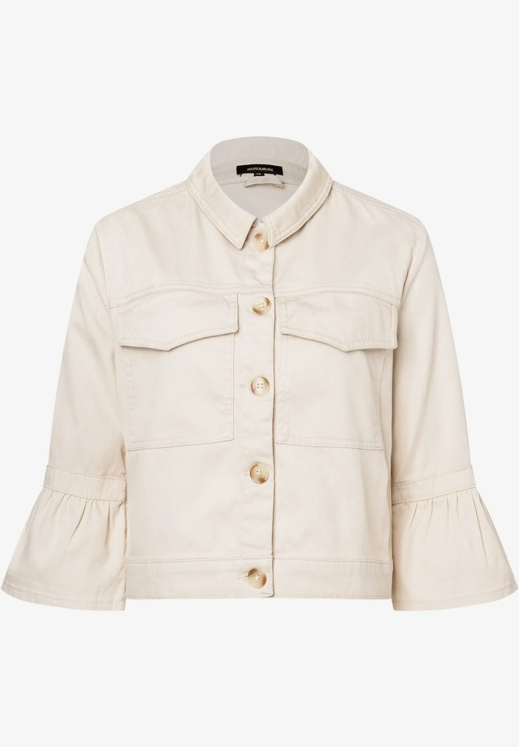 Online Colored Denim Jacke, sand, Sommer-Kollektion Jacken - Mäntel|Blazer