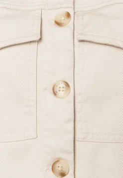 Online Colored Denim Jacke, sand, Sommer-Kollektion Jacken - Mäntel|Blazer