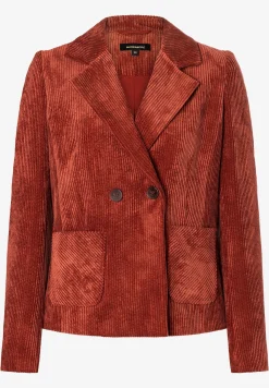 Outlet Cordblazer, rusty brown, Winter-Kollektion Blazer