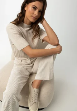 Fashion Cordhose mit ausgestelltem Bein, powder creme, Winter-Kollektion Hosen - Jeans