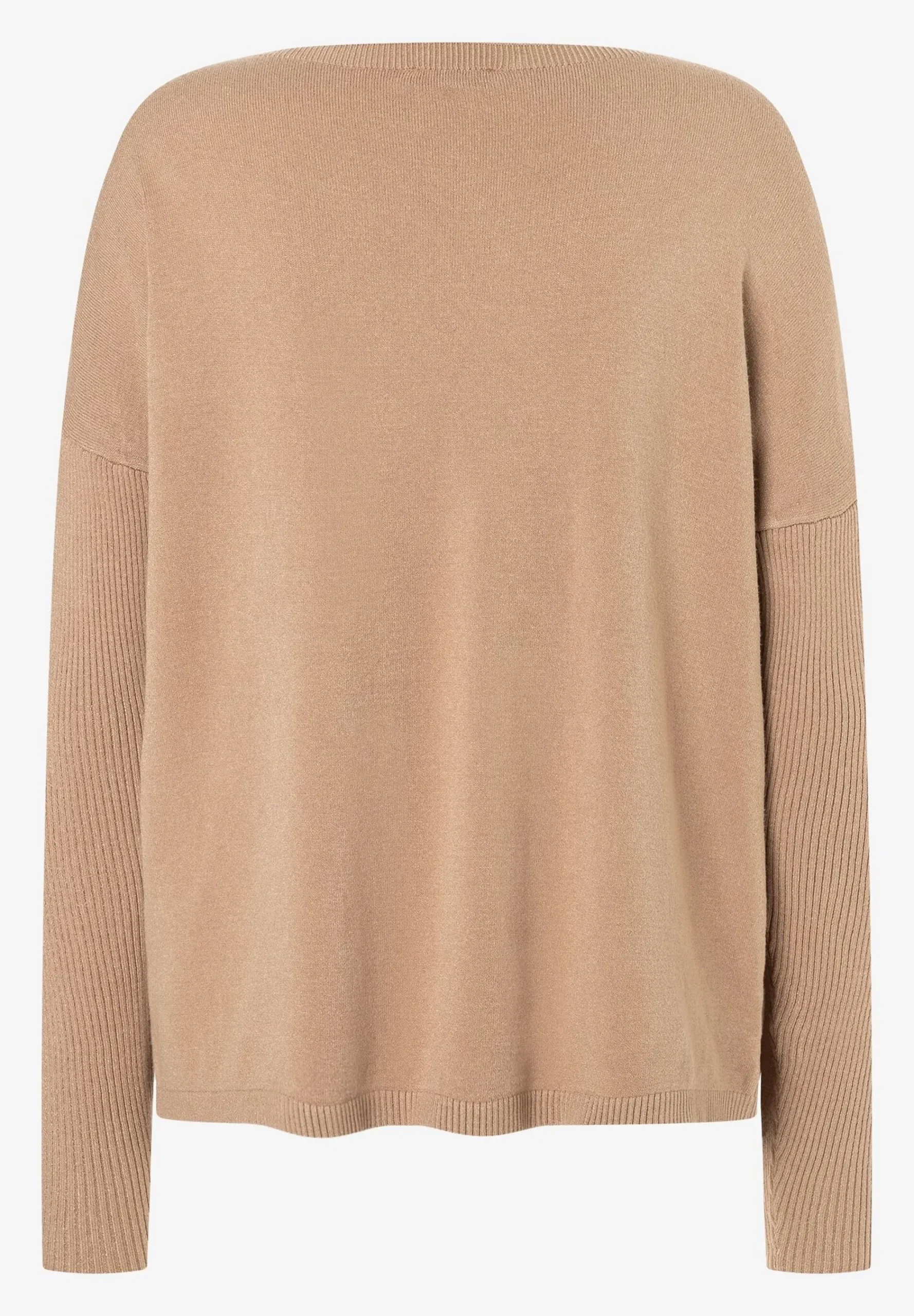 New Feinstrick Pullover, machiato, Herbst-Kollektion Pullover - Strick