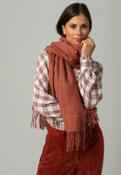 Clearance Fransenschal, rost melange, Winter-Kollektion Accessoires