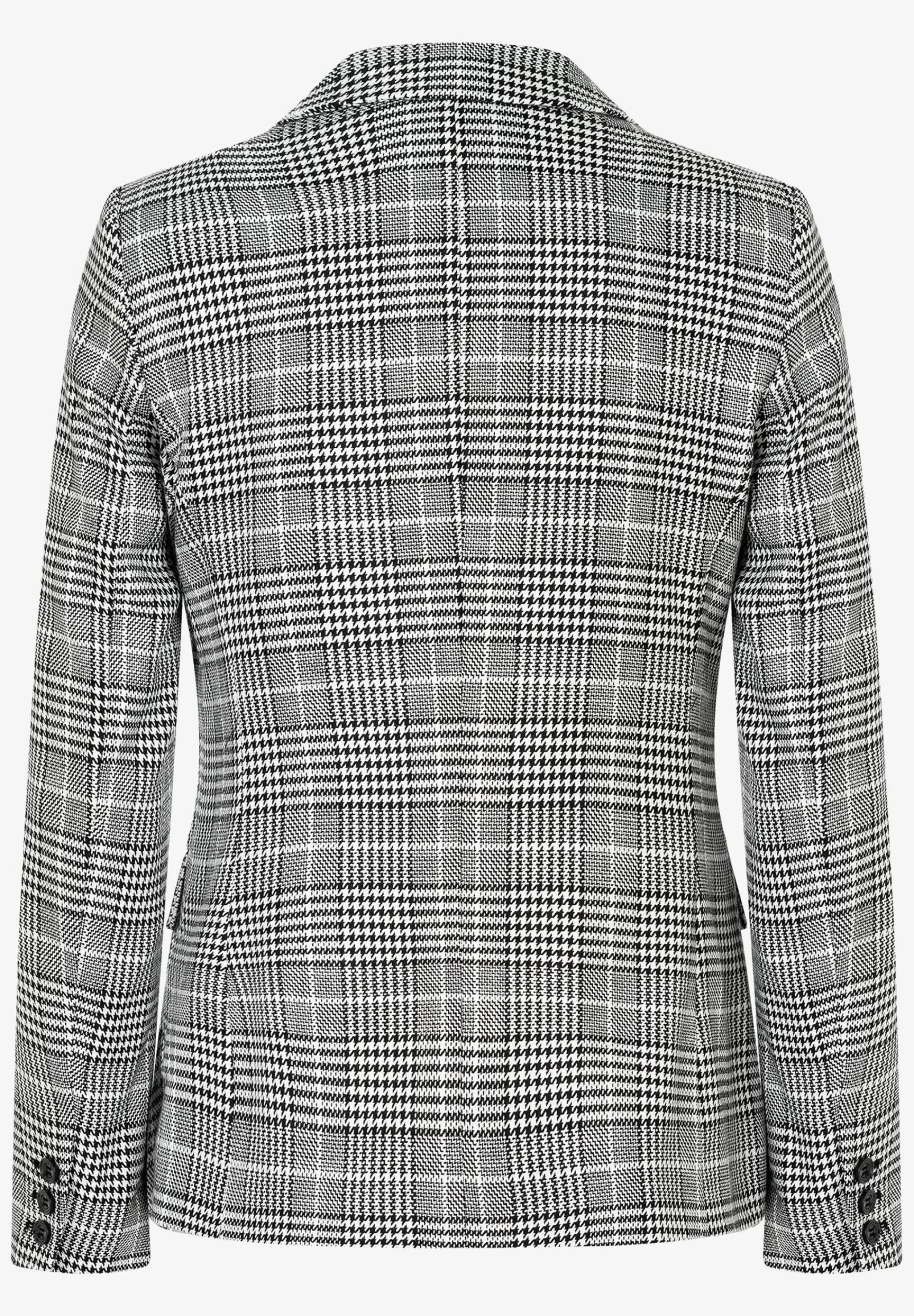 Sale Glencheck Blazer, schwarz/ecru, Herbst-Kollektion Blazer