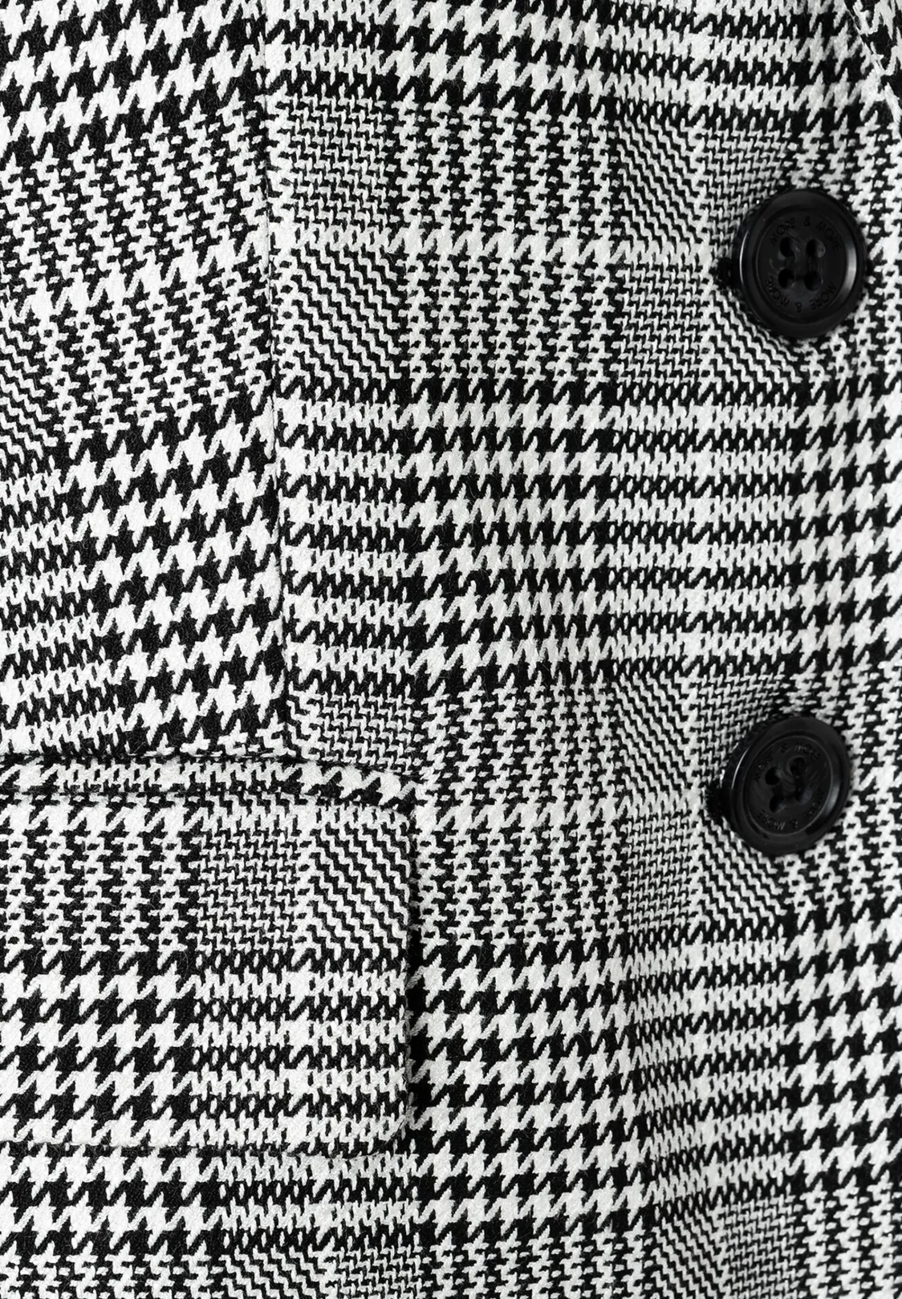 Sale Glencheck Blazer, schwarz/ecru, Herbst-Kollektion Blazer