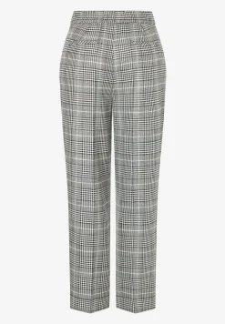 Hot Glencheck Hose, schwarz/ecru, Herbst-Kollektion Hosen - Jeans
