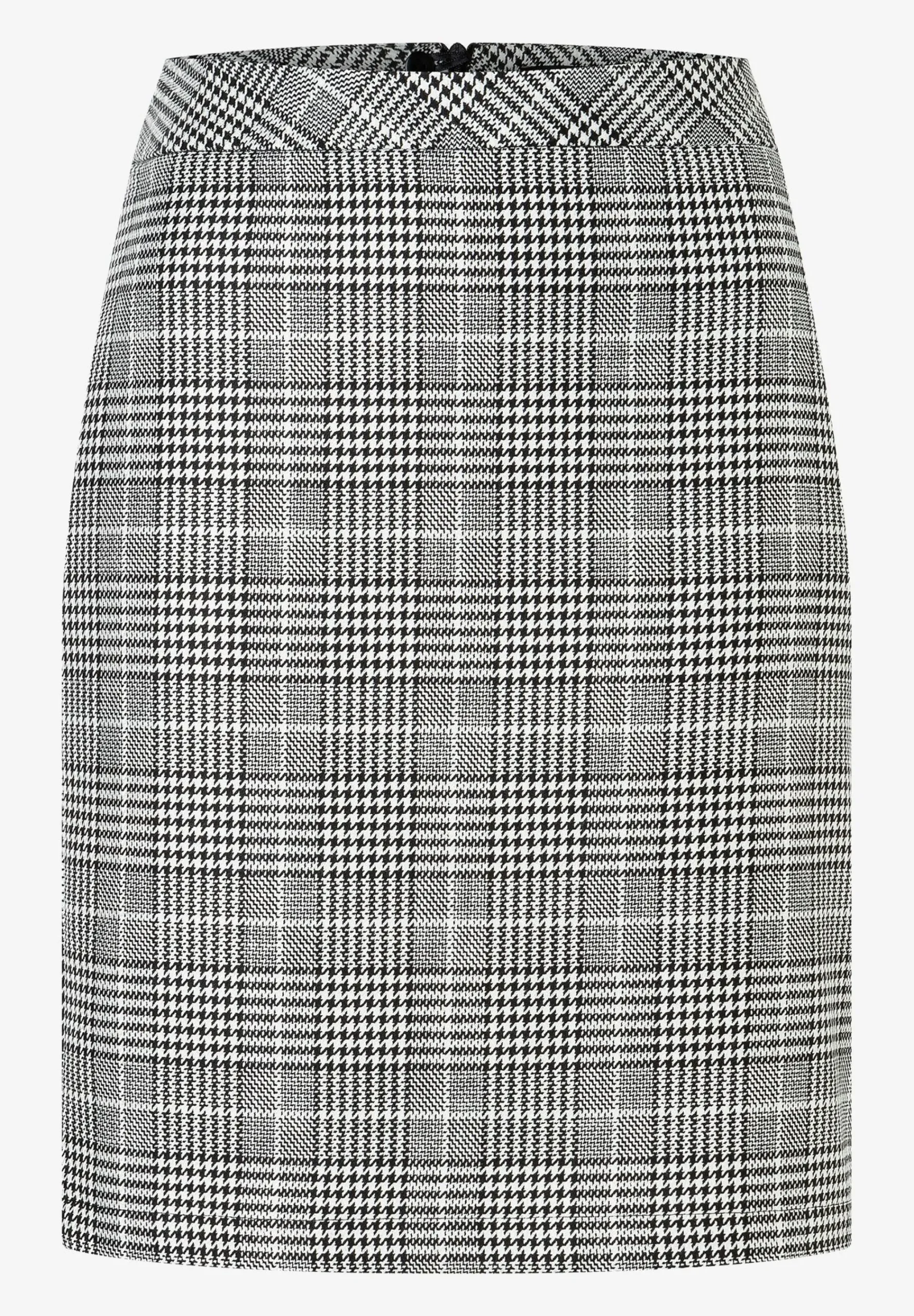 Hot Glencheck Rock, schwarz/ecru, Herbst-Kollektion Röcke
