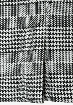 Hot Glencheck Rock, schwarz/ecru, Herbst-Kollektion Röcke