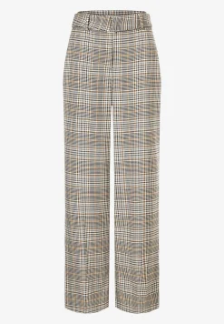 Fashion Glencheck-Hose mit Gürtel, Herbst-Kollektion Hosen - Jeans