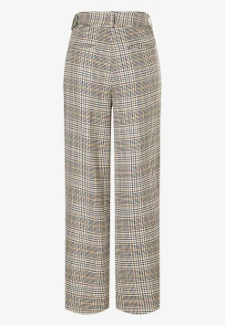 Fashion Glencheck-Hose mit Gürtel, Herbst-Kollektion Hosen - Jeans