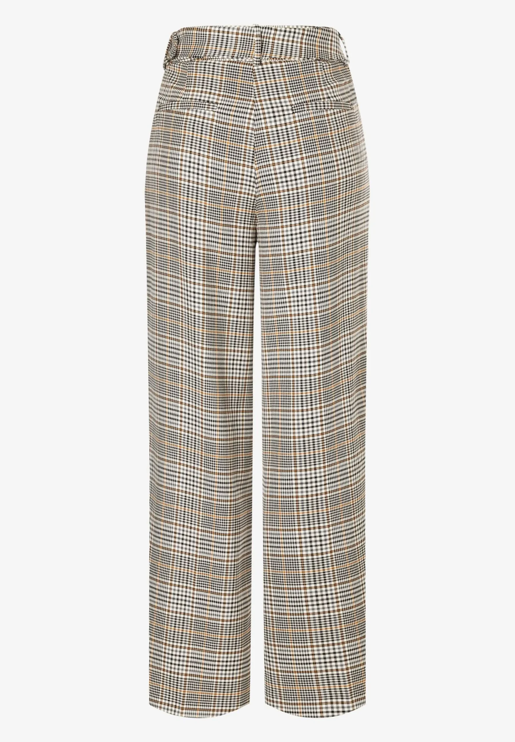 Fashion Glencheck-Hose mit Gürtel, Herbst-Kollektion Hosen - Jeans