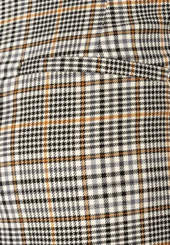 Fashion Glencheck-Hose mit Gürtel, Herbst-Kollektion Hosen - Jeans