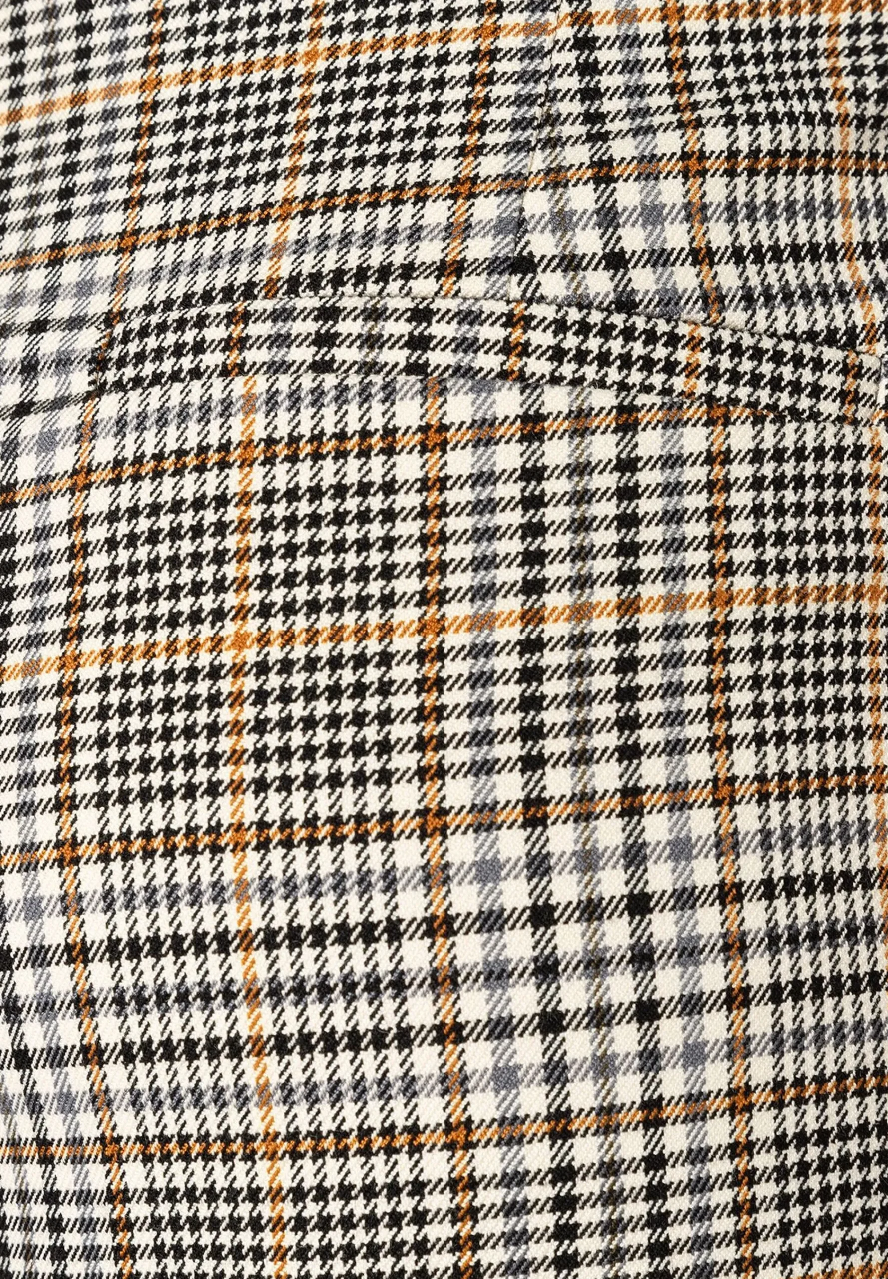 Fashion Glencheck-Hose mit Gürtel, Herbst-Kollektion Hosen - Jeans