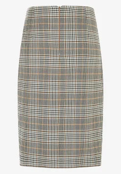 Hot Glencheck-Rock mit Wickeloptik, Herbst-Kollektion Röcke