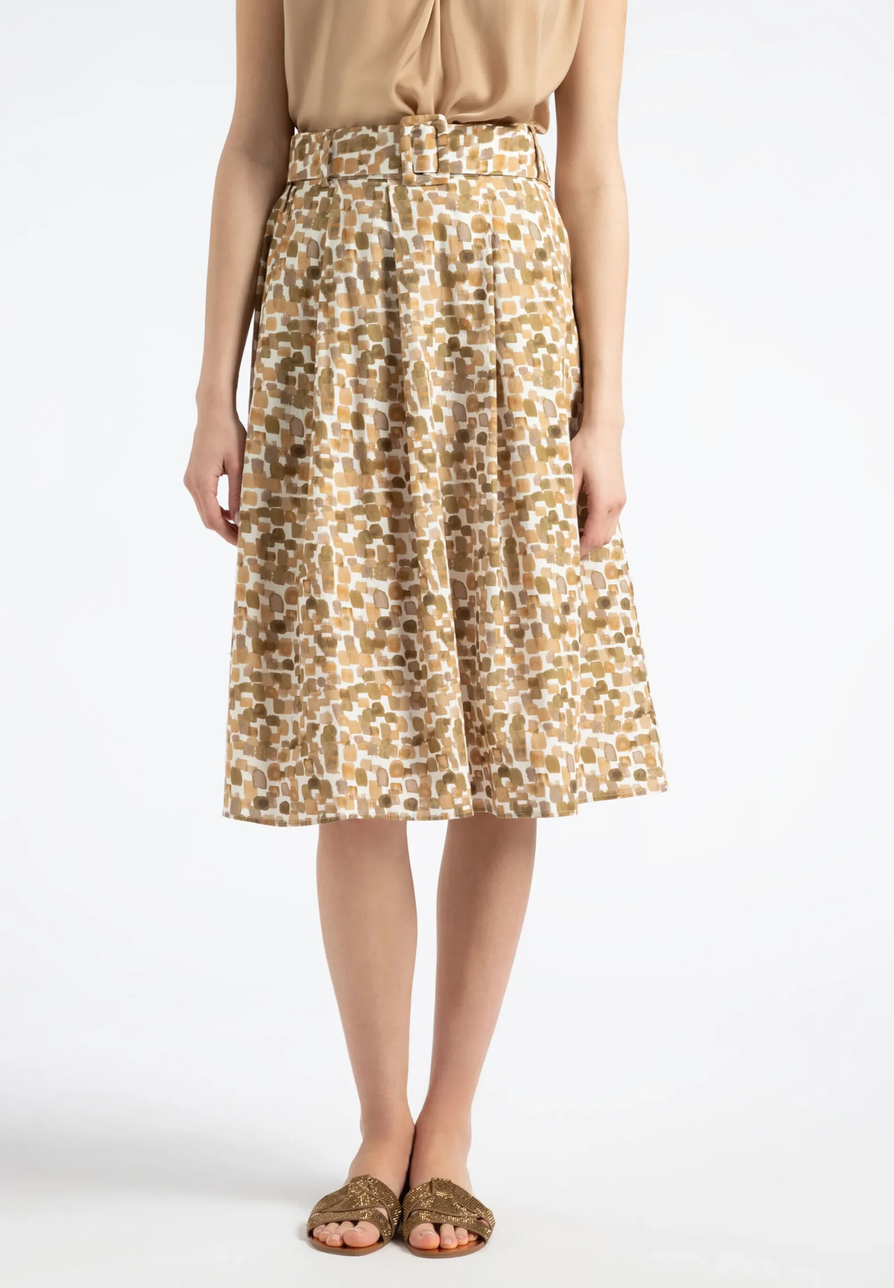 New Glockenrock, Tupfen-Print, Sommer-Kollektion Röcke